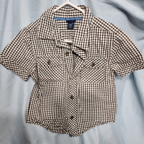 Plaid Tot Dress Shirt - Picture 1 of 4